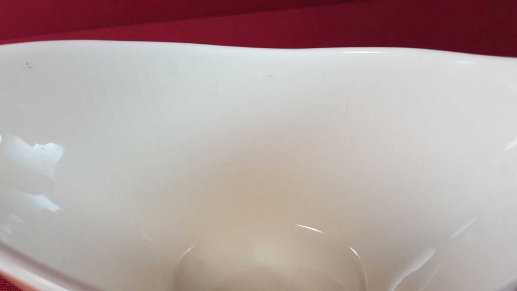 [45815166] Sauciere Villeroy & Boch Mettlach Saar Apricot gebraucht - gut Bild 5
