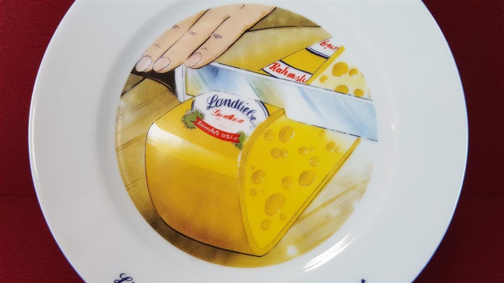 [45815179] Landliebe Landkäse -Liebe ist, wenn es ist- Sammelteller D 19,4 cm Bild 2