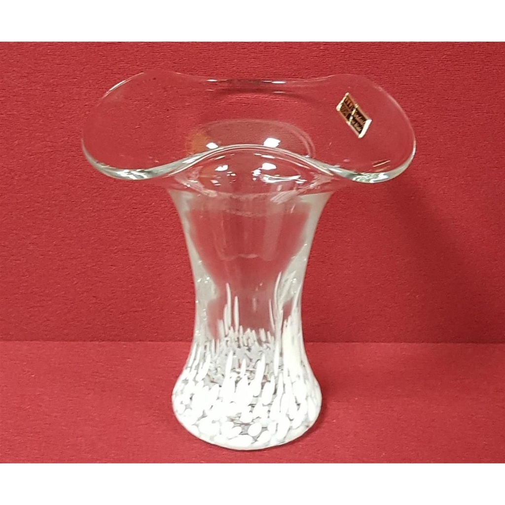 [45815186] Vase Dekorative Handarbeit 17 cm Eisch Weiß gebraucht - gut Bild 6