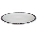 [45815190] Kuchenteller Dessertteller Frühstücksteller 20 cm Schaller Rheinpfalz blaues Band Rillenoptik Blau Bild 2