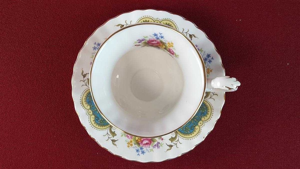 [45815220] Kaffeetasse mit Untertasse Tasse klein Royal Albert Berkeley gebraucht - sehr gut Bild 3