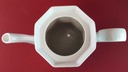 [45815222] Kaffeekanne Kanne 1,2 L Winterling Röslau Rautenrelief Blaudeckor eckig Blau gebraucht - akzeptabel Bild 6