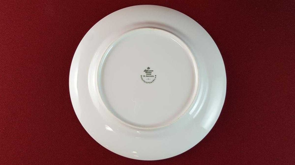 [45815229] Kuchenteller 19,5 cm Seltmann Weiden Rose gebraucht - gut Bild 3