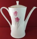 [45815249] Kaffeekanne Kanne Goldrand 1,2 L Zeh Scherzer Rote Rose mit gebraucht - sehr gut Bild 7