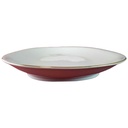 [45815263] Servierplatte Speiseplatte Fleischplatte Steakplatte Goldrand 33,2x22,5 cm Zeh Scherzer Rote Rose mit gebraucht - gut Bild 2