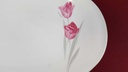 [45815263] Servierplatte Speiseplatte Fleischplatte Steakplatte Goldrand 33,2x22,5 cm Zeh Scherzer Rote Rose mit gebraucht - gut Bild 3