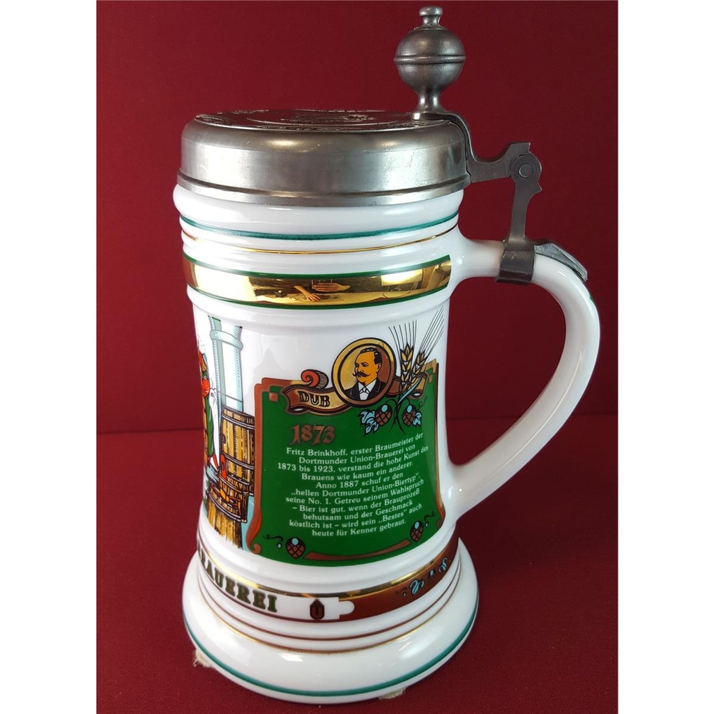 [45815265] Bierkrug Jahreskrug groß Dortmunder Union gebraucht - sehr gut Bild 3