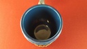 [2119104] Bierkrug mit Zinndeckel 0,5 L Rosenthal braun blau Blumen Dekor gebraucht - gut Bild 5