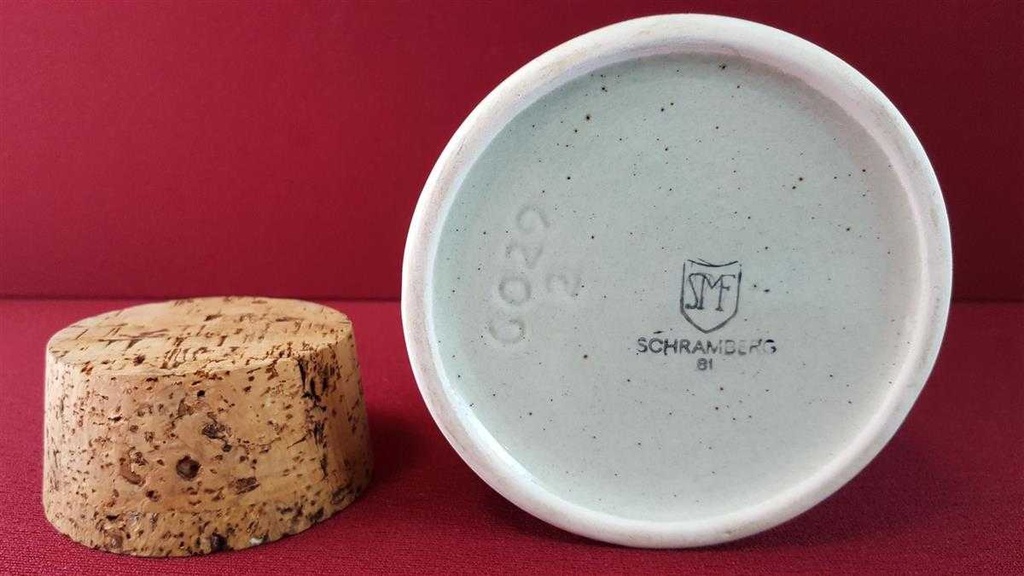 [45815277] Vorratsdose mit Korkverschluß Schramberg gebraucht - gut Bild 8