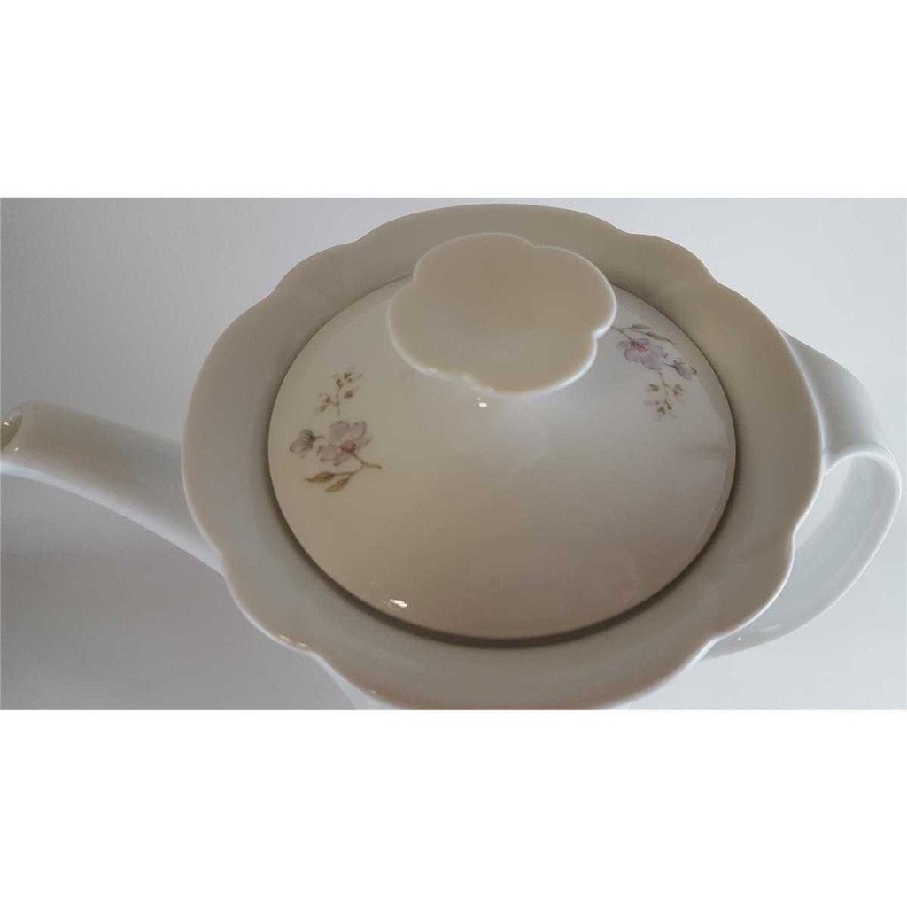 [4581528] Kaffeekanne 1,1 L Arzberg Corso lila Blüten gebraucht - sehr gut Bild 2