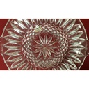 [45815282] Tortenplatte Tortenständer 30,2 cm KH Echte Bleikristal Transparent gebraucht - gut Bild 2