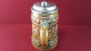 [2119105] Bierkrug mit Zinndeckel 0,5 L Gerz Gerzit gebraucht - gut Bild 4