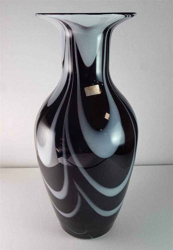 [45815313] Vase Dekorative 42,7 cm Einzelteile Joska Waldglashütte Bodenmais Weiß gebraucht - gut Bild 2