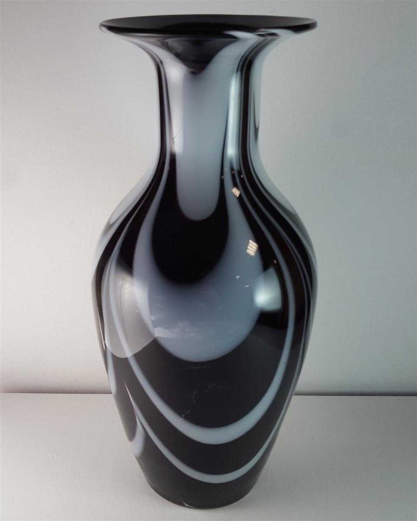 [45815313] Vase Dekorative 42,7 cm Einzelteile Joska Waldglashütte Bodenmais Weiß gebraucht - gut Bild 5