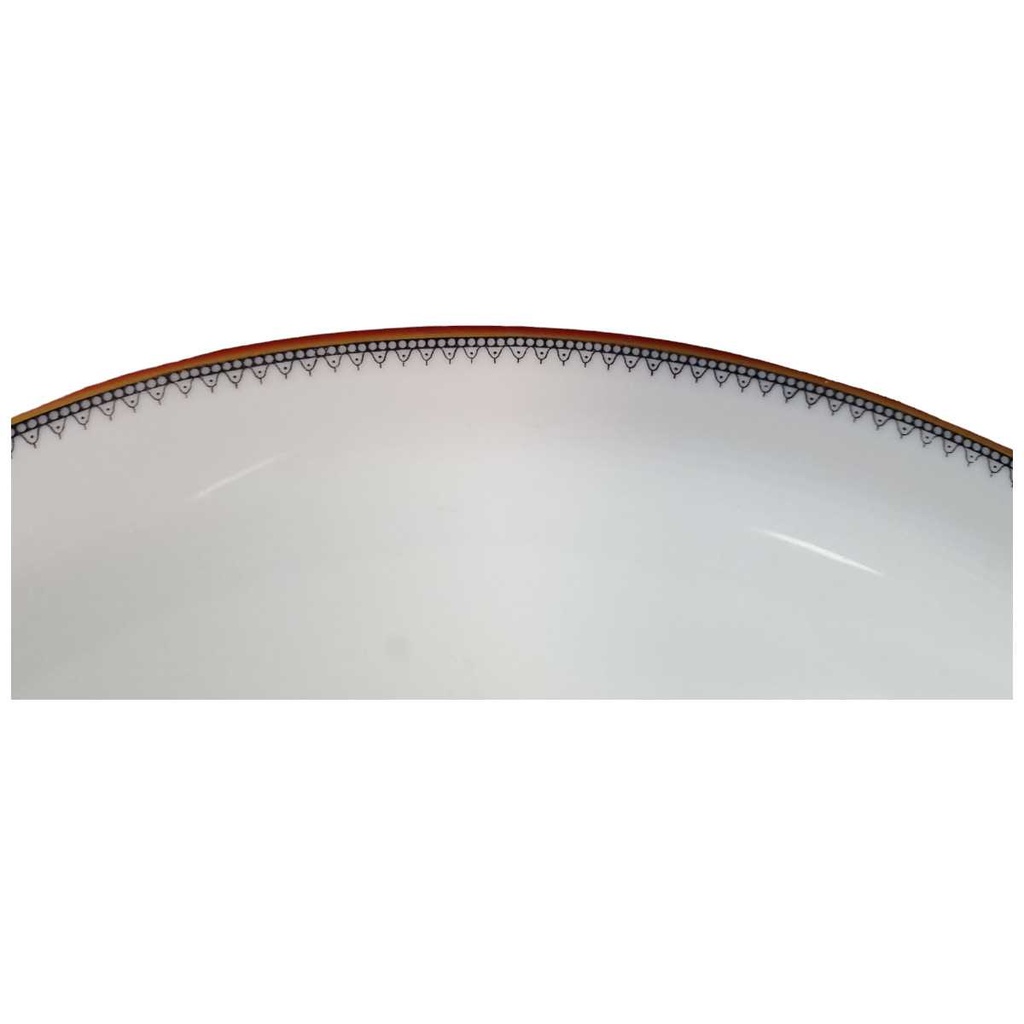 [45815317] Schüssel Goldrand 26 cm Eschenbach Alte Formen 010171 Schwarze Ranke gebraucht - gut Bild 2
