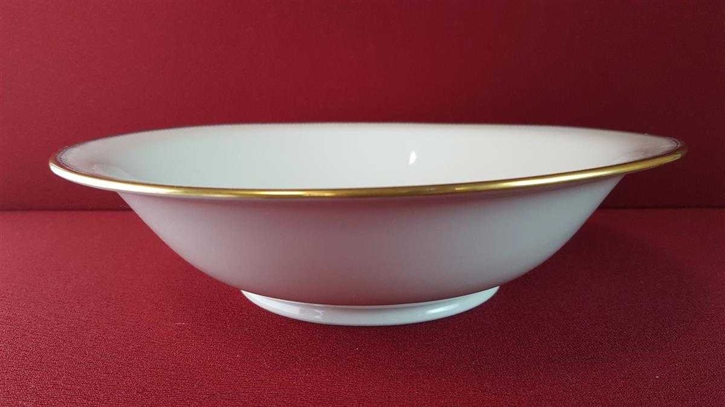 [45815317] Schüssel Goldrand 26 cm Eschenbach Alte Formen 010171 Schwarze Ranke gebraucht - gut Bild 4