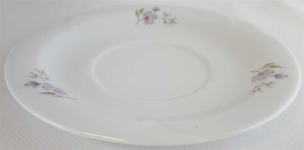 [4581532] Untertasse für Kaffee 14,4 cm Arzberg Corso lila Blüten gebraucht - sehr gut Bild 2
