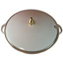 [45815322] Suppenterrine Goldrand 2,8 L Eschenbach Alte Formen 010171 Schwarze Ranke gebraucht - gut Bild 2