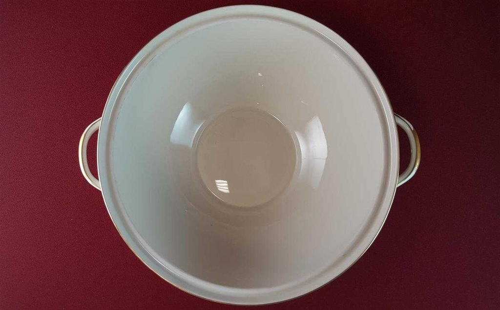 [45815322] Suppenterrine Goldrand 2,8 L Eschenbach Alte Formen 010171 Schwarze Ranke gebraucht - gut Bild 8
