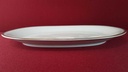 [45815323] Servierplatte Speiseplatte Fleischplatte Steakplatte Goldrand 32x20,5 cm Eschenbach Alte Formen 010171 Schwarze Ranke gebraucht - gut Bild 6