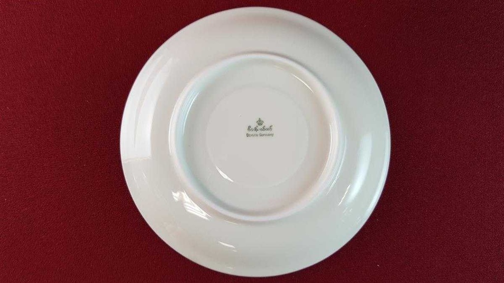 [45815336] Untertasse Goldrand 15 cm Eschenbach Alte Formen 010171 Schwarze Ranke gebraucht - gut Bild 4