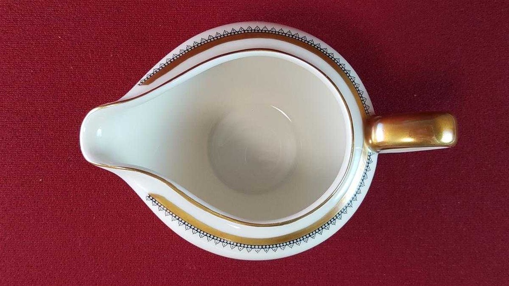 [45815337] Milchkännchen Goldrand Eschenbach Alte Formen 010171 Schwarze Ranke gebraucht - gut Bild 5