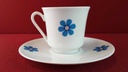 [45815342] Kaffeetasse mit Untertasse Tasse & Winterling Röslau Blaue Blumen Blau gebraucht - gut Bild 3