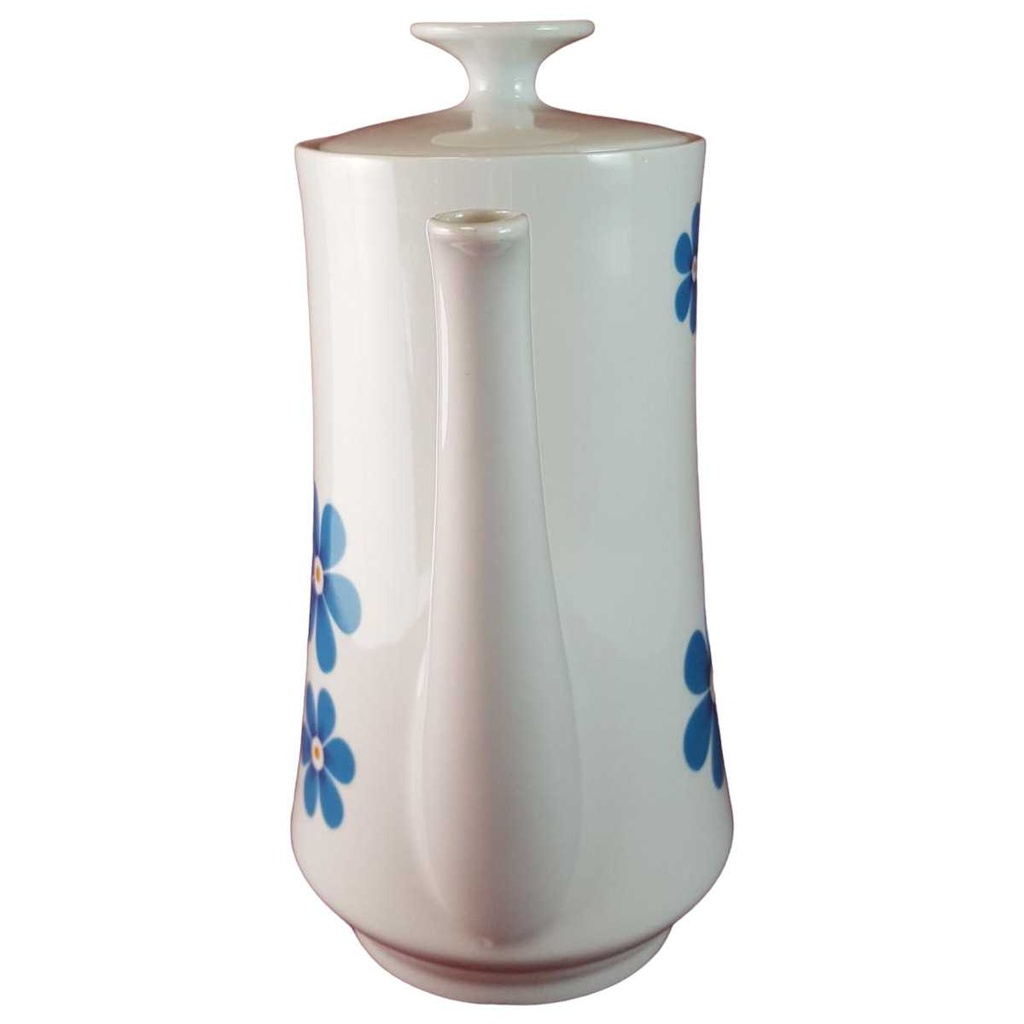 [45815343] Kaffeekanne 1,3 L Winterling Röslau Blaue Blumen gebraucht - sehr gut Bild 2