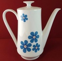 [45815343] Kaffeekanne 1,3 L Winterling Röslau Blaue Blumen gebraucht - sehr gut Bild 3