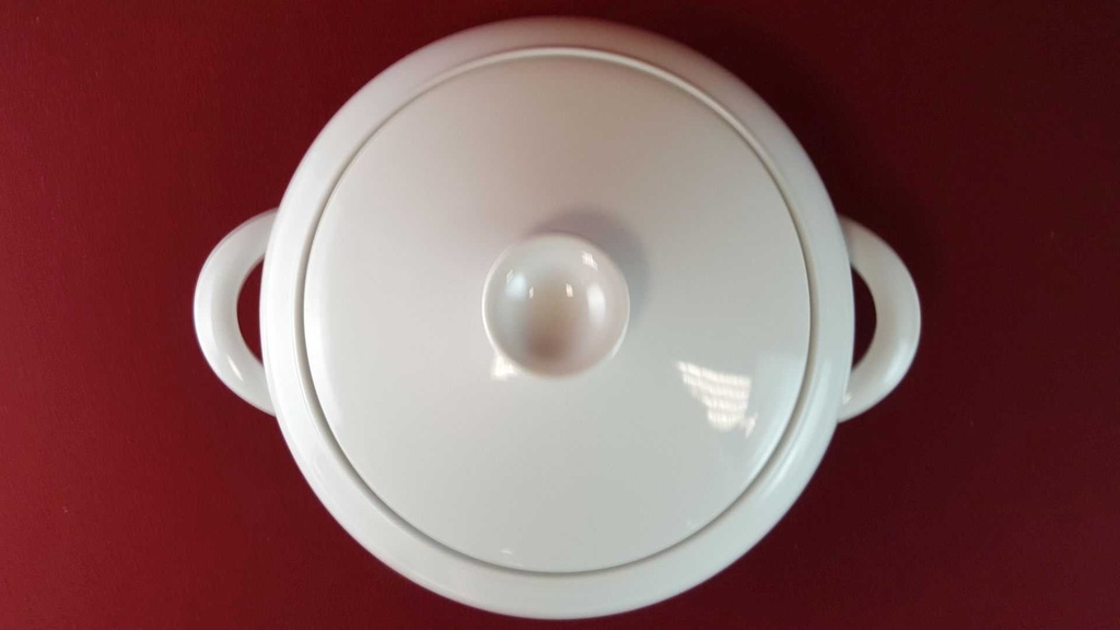 [45815346] Ragoutterrine 1,7 L KPM Krister Weiß gebraucht - sehr gut Bild 6