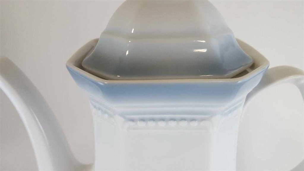 [4581535] Kaffeekanne Kanne 1,2 L Mitterteich Form 2040 Sissi Blau gebraucht - sehr gut Bild 3