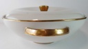[45815359] Ragoutterrine Suppenterrine Suppenschüssel Servierschüssel Goldrand 1,2 L Eschenbach Alte Formen W309 Beige gebraucht - gut Bild 7