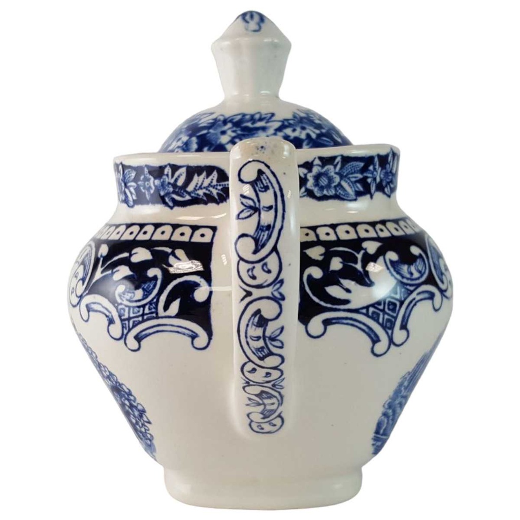 [45815368] Zuckerdose Myott Cambridge Old England Blau gebraucht - gut Bild 2
