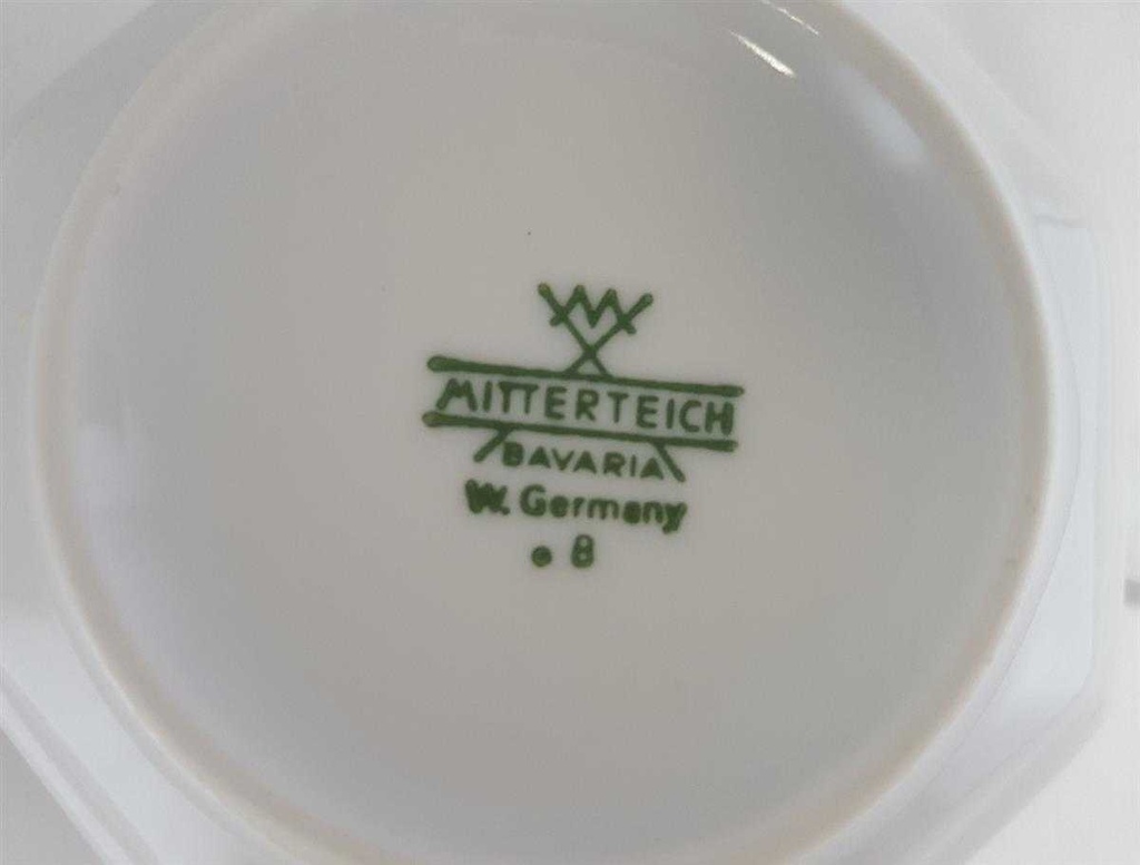 [4581537] Kaffeetasse Tasse Mitterteich Form 2040 Sissi Blau gebraucht - sehr gut Bild 3