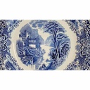 [45815370] Servierteller Myott Cambridge Old England Blau gebraucht - akzeptabel Bild 3