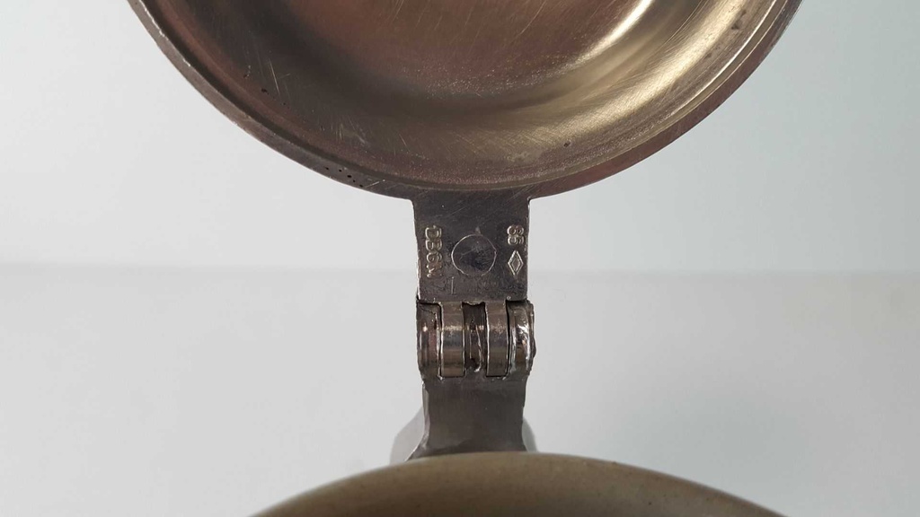 [2119106] Bierkrug mit Zinndeckel gebraucht - gut Bild 7