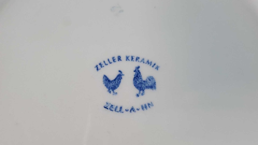 [45815374] Kuchenteller Dessertteller Frühstücksteller 21 cm Zeller Keramik gebraucht - akzeptabel Bild 5