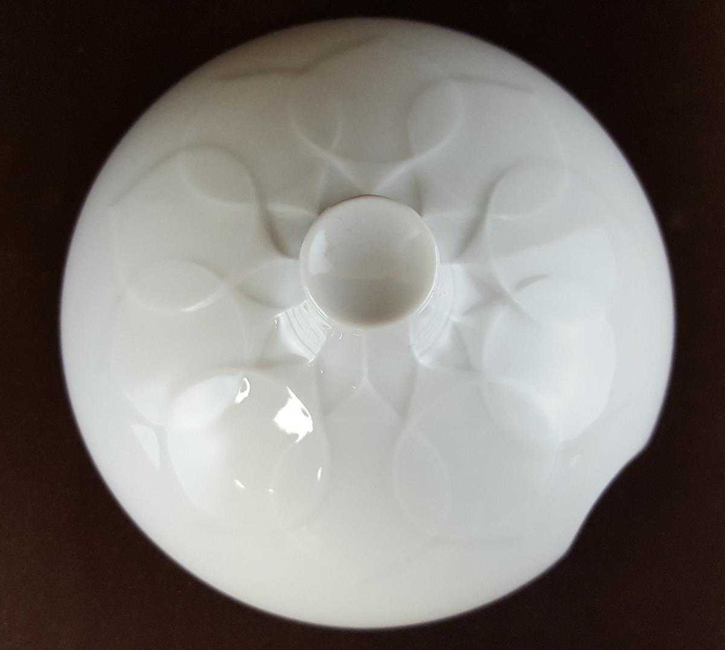 [4581538] Ersatzdeckel für Zuckerdose Rosenthal Lotus Weiß gebraucht - sehr gut Bild 2
