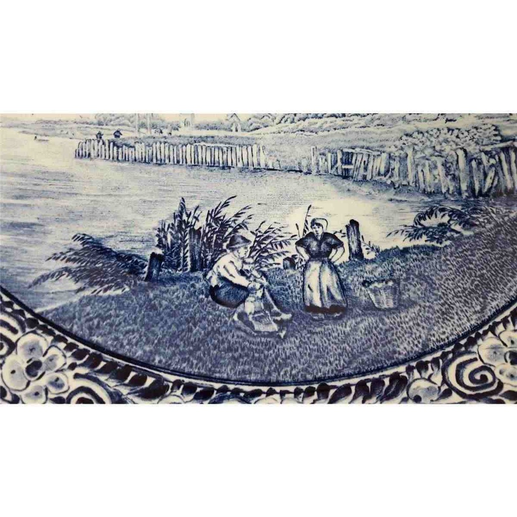 [45815380] Wandteller Royal Sphinx Maastricht Delfts Windmühle gebraucht - sehr gut Bild 3