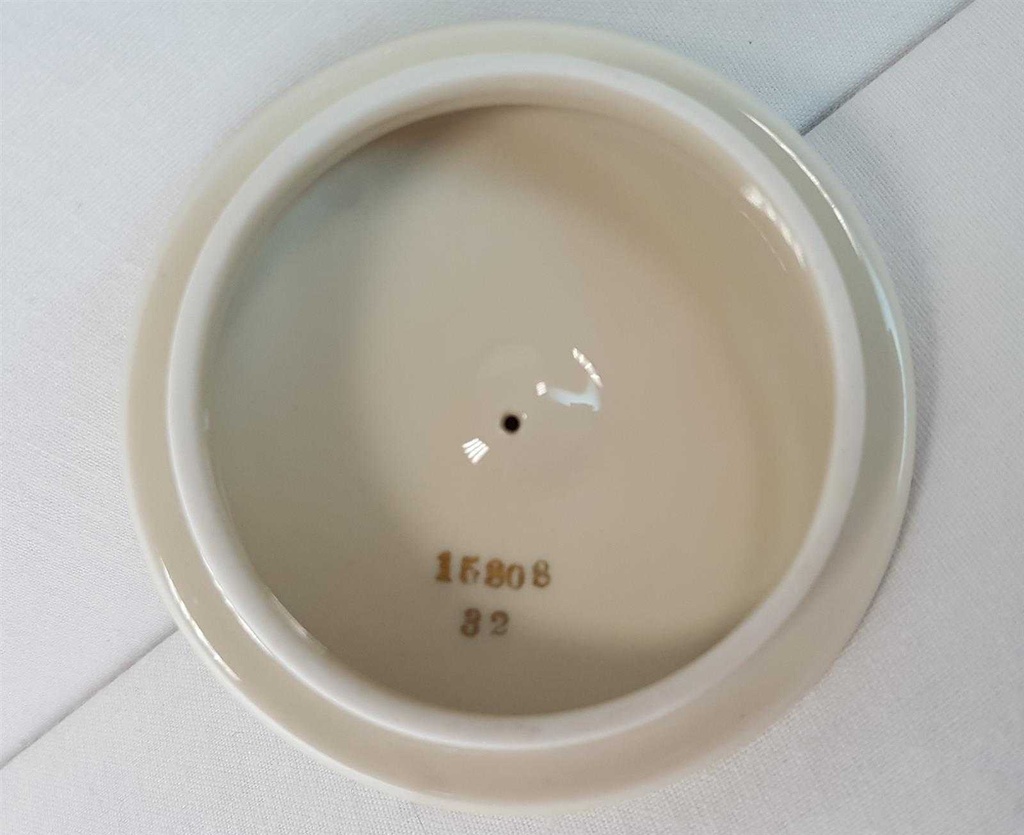 [45815381] Zuckerdose Goldrand Edelstein Bavaria 15808 gebraucht - sehr gut Bild 3