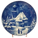 [45815388] Wandteller Sammelteller Royal Bavaria 1976 Kirche von Kochel am See gebraucht - sehr gut Bild 2