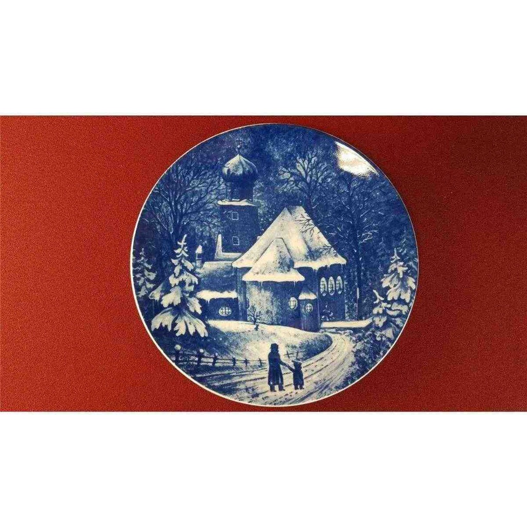[45815388] Wandteller Sammelteller Royal Bavaria 1976 Kirche von Kochel am See gebraucht - sehr gut Bild 5