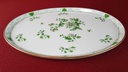 [45815393] Servierplatte Speiseplatte Fleischplatte Steakplatte 23x18,4 cm Raynaud & Co. Limoges Fleurie Wilh. Drache Grün gebraucht - sehr gut Bild 5