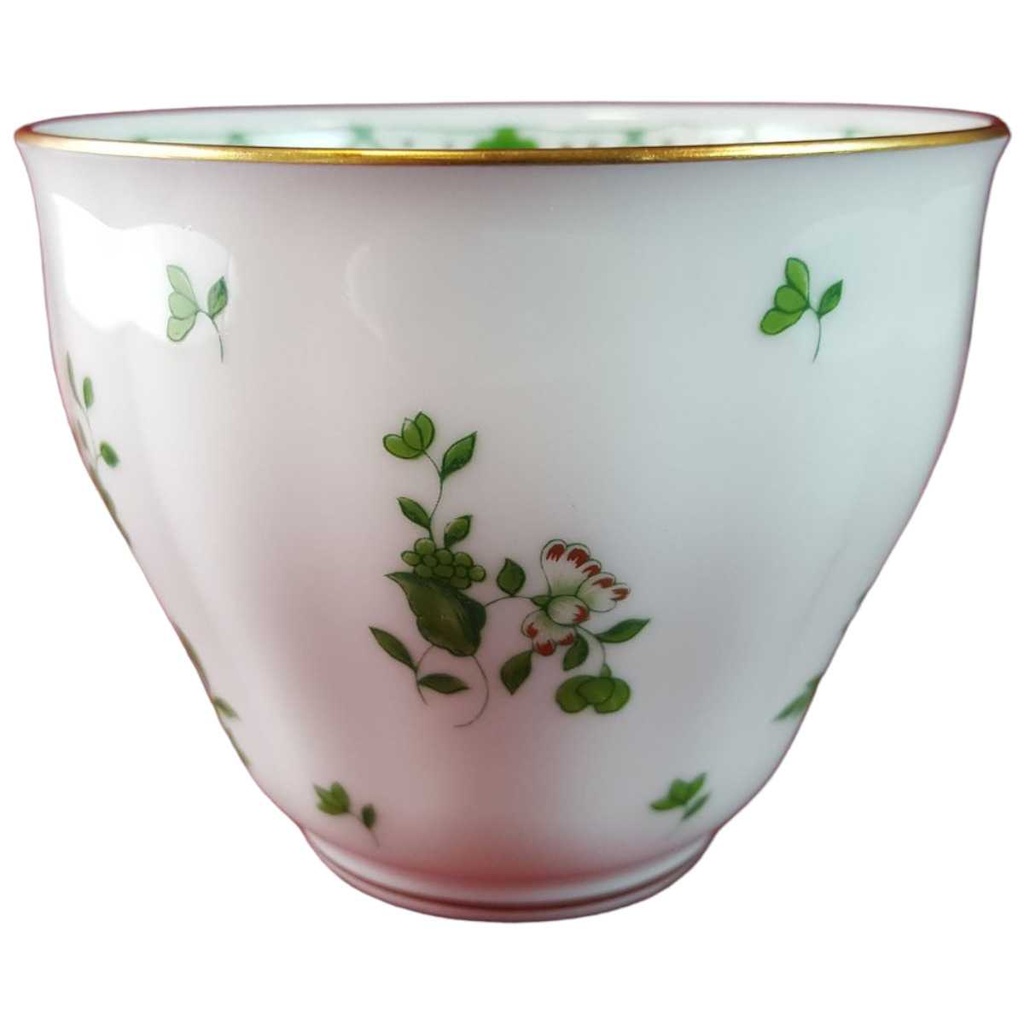 [45815397] Kaffeetasse Tasse Raynaud & Co. Limoges Fleurie Grün gebraucht - sehr gut Bild 2