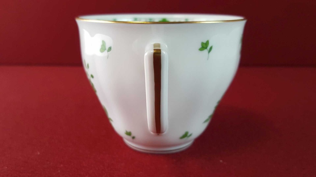 [45815397] Kaffeetasse Tasse Raynaud & Co. Limoges Fleurie Grün gebraucht - sehr gut Bild 4