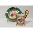 [45815410] Sammeltasse OHC Ohashi China 1932 Blumen Bild 3