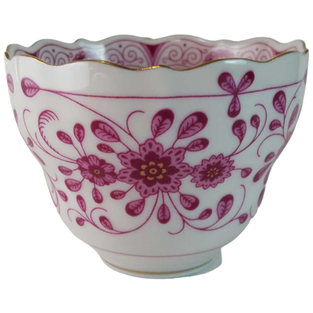 [45815414] Kaffeetasse Tasse Lindner Porzellan Marie Luise Alte Ranke Rot gebraucht - neuwertig Bild 2