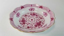 [45815415] Untertasse für Kaffee 14,3 cm Lindner Porzellan Marie Luise Alte Ranke Rot gebraucht - neuwertig Bild 3