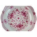 [45815425] Schale Snackschale 20 cm Lindner Porzellan Marie Luise Alte Ranke Rot gebraucht - neuwertig Bild 2