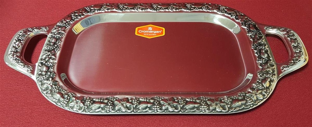 [45815427] Tablett 45x24 cm WMF Silber gebraucht - neuwertig Bild 2